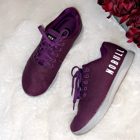 NOBULL PROJECT Low Top Purple Trainer Sneaker - Picture 4 of 10